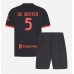 AC Milan Koni De Winter #5 Barnkläder Tredje matchtröja till baby 2026-27 Kortärmad (+ Korta byxor) Billigt